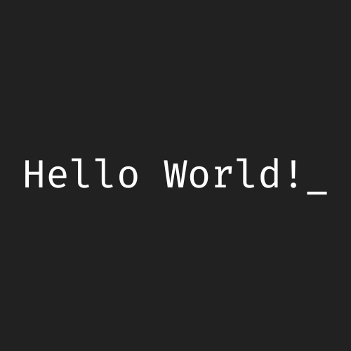 Hello World!